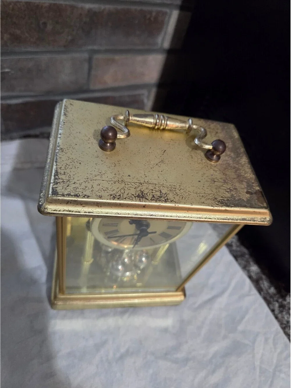 VTG Elgin Mantel Clock- broken